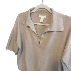 H&M Collared Sweater Shirt
